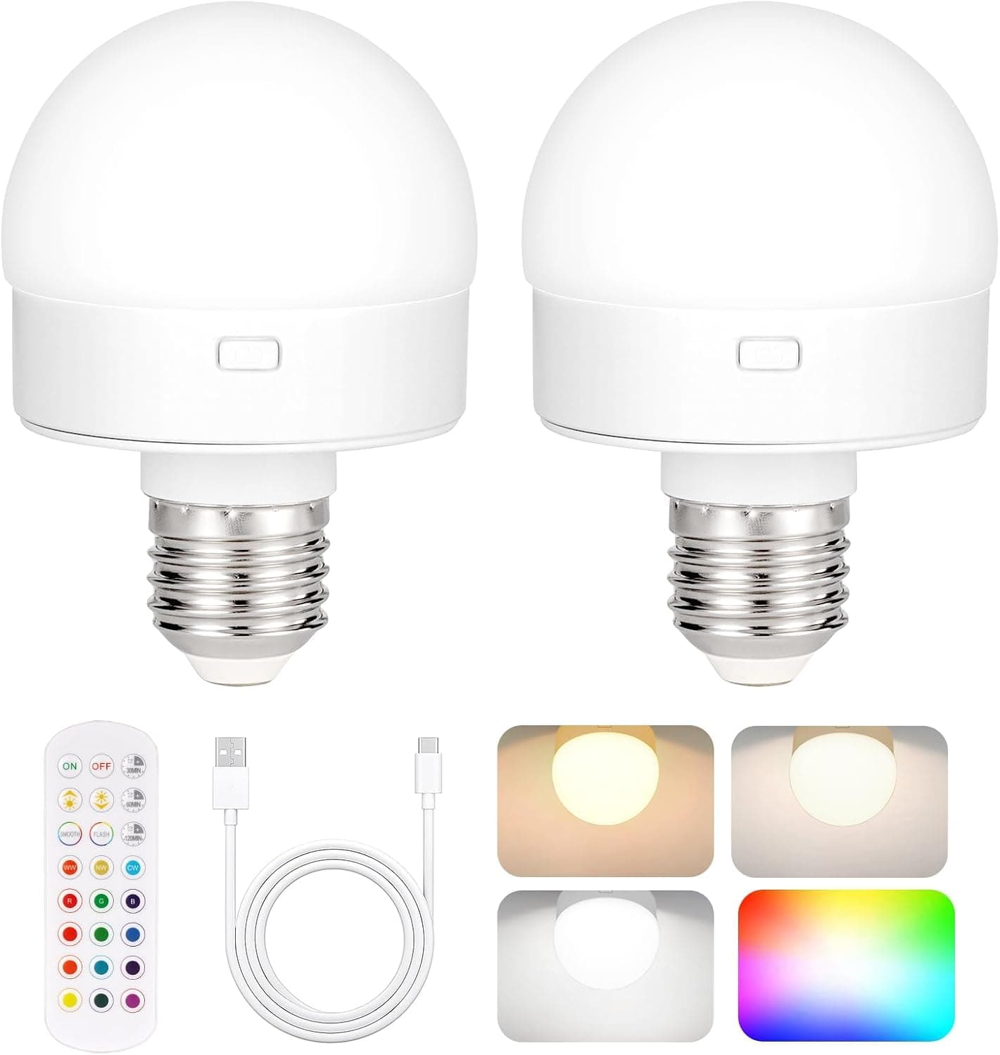 Rechargeable Light Bulbs
