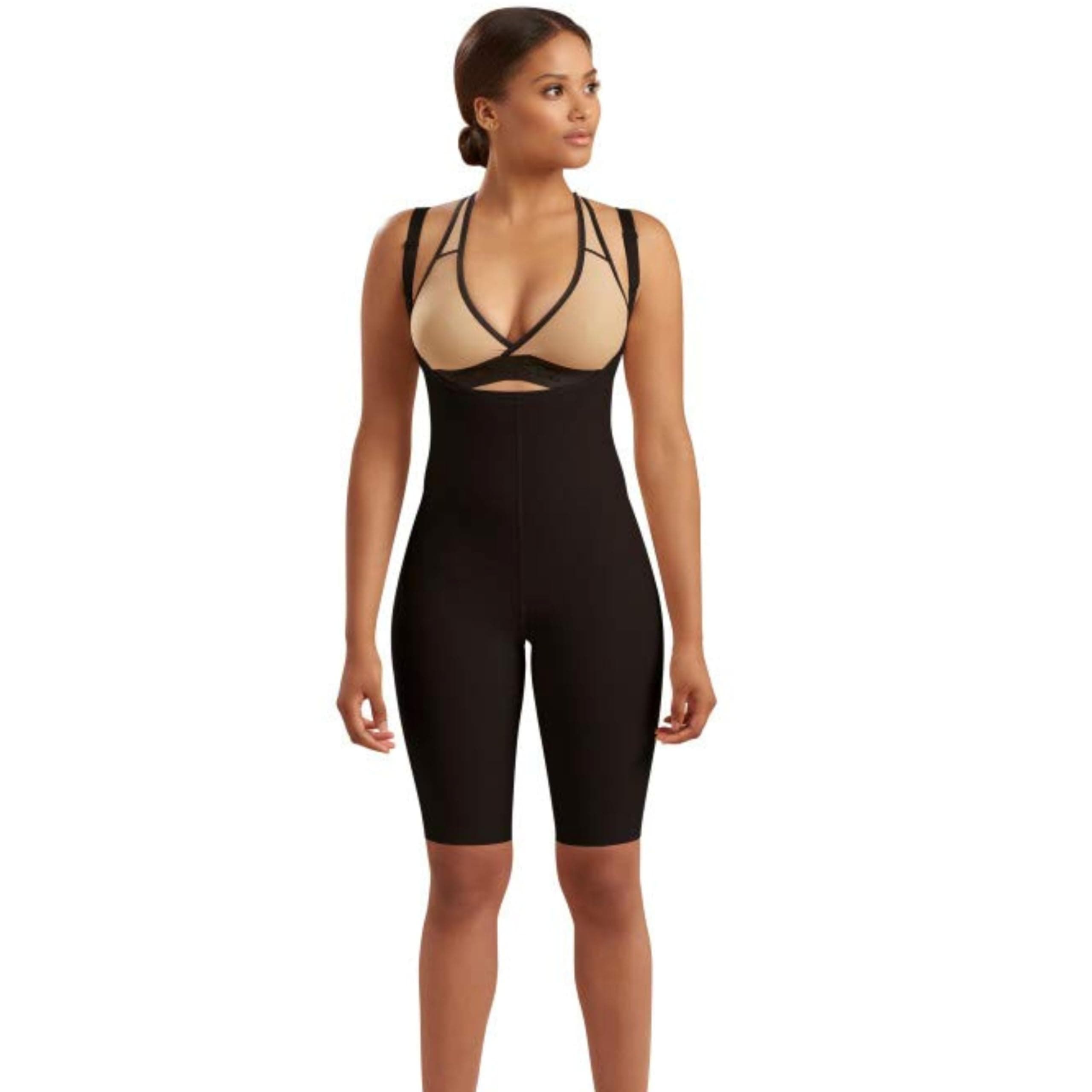 Stage 2 Short Length Pull On Girdle with High-Back – Tummy Control Post Surgery