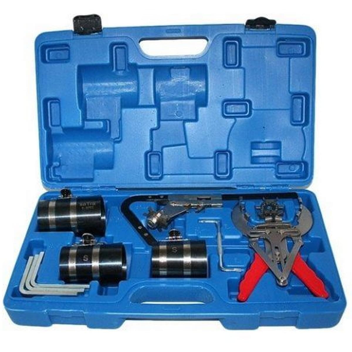 SatraPiston Ring Service Tool Set Engine Ratchet Cleaning Expander Compressor