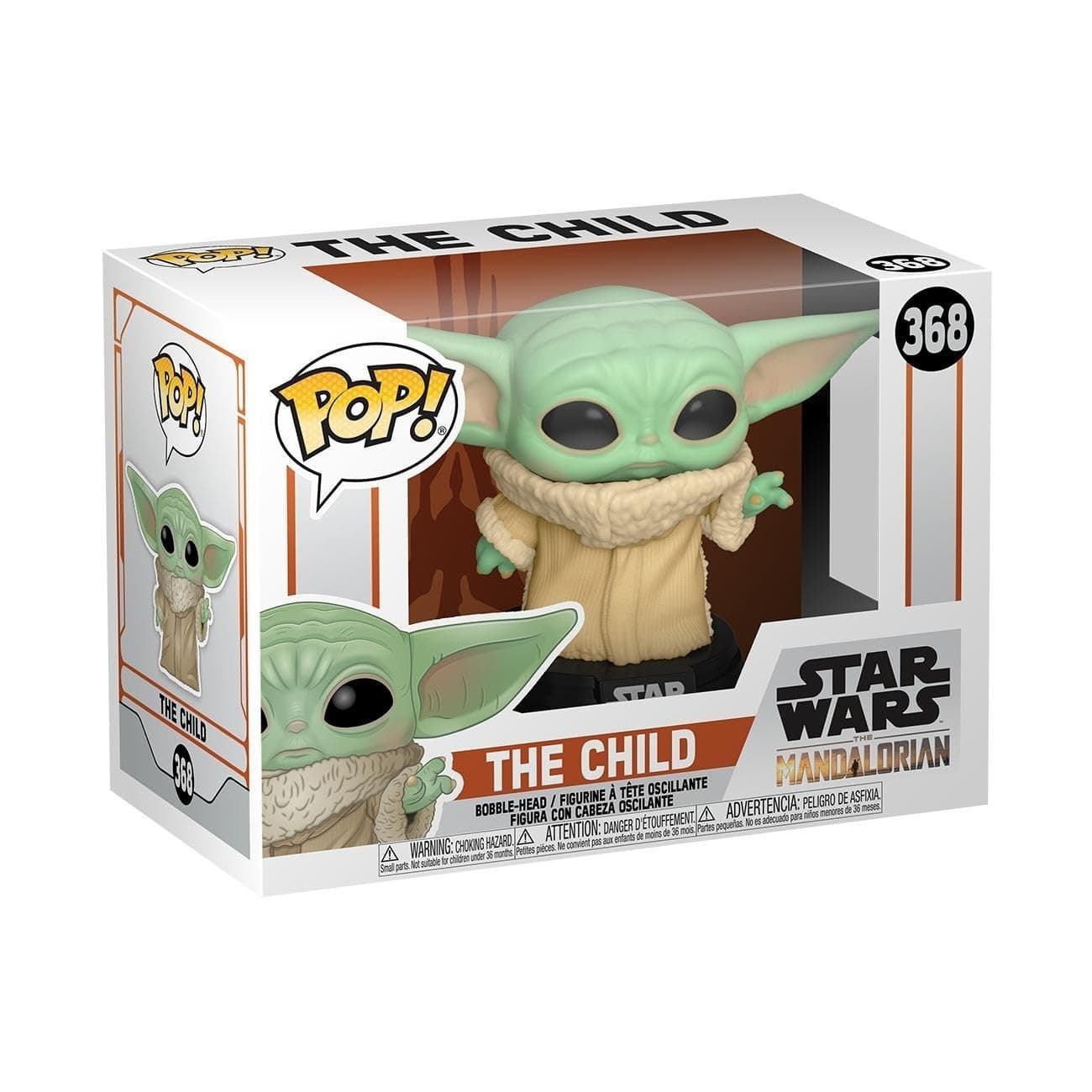 Funko Pop! Star Wars: The Mandalorian - The Child - Collectible Vinyl Figure - Gift Idea - Official Merchandise - for Kids & Adults - TV Fans - Model Figure for Collectors