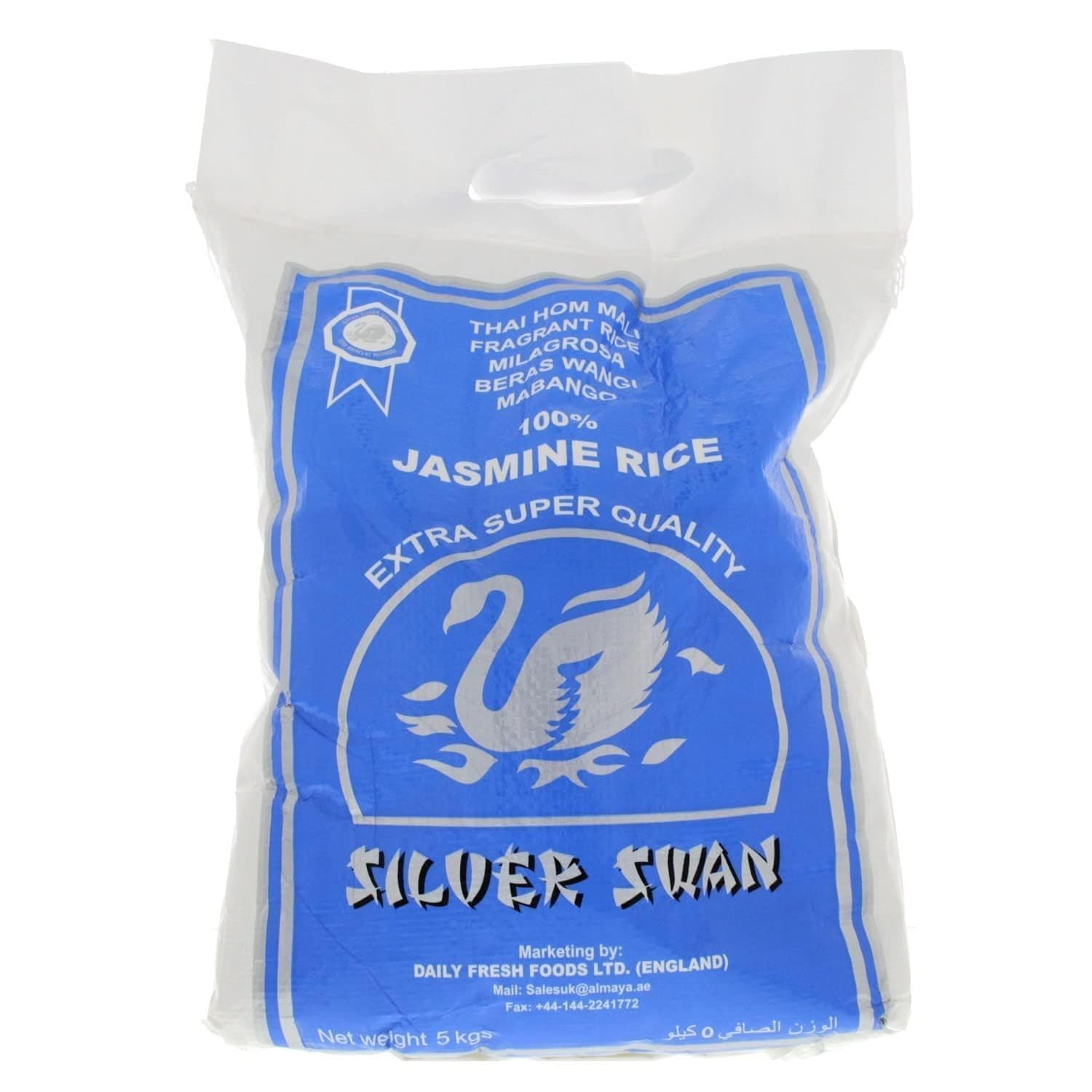 Silver Swan Jasmine Rice, 5 kg