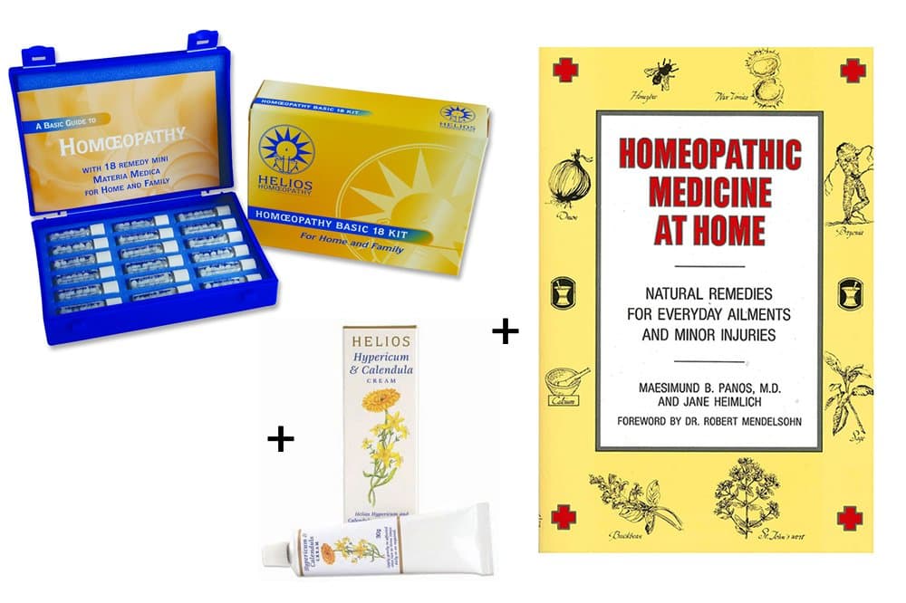 Homeopathic Remedy Kit and Book Starter Pack