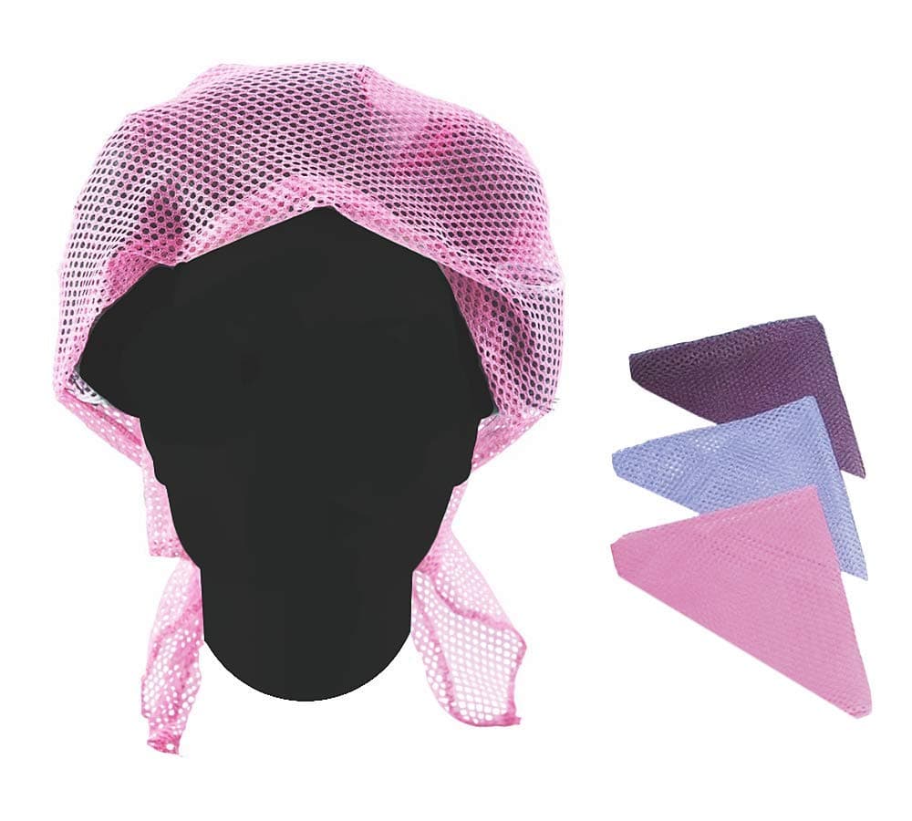 47x33 Triangular Hair Setting Net - Heat-Resistant Universal Size Curler Rolls Holder Drying Net, Multi-Color (1 pcs)