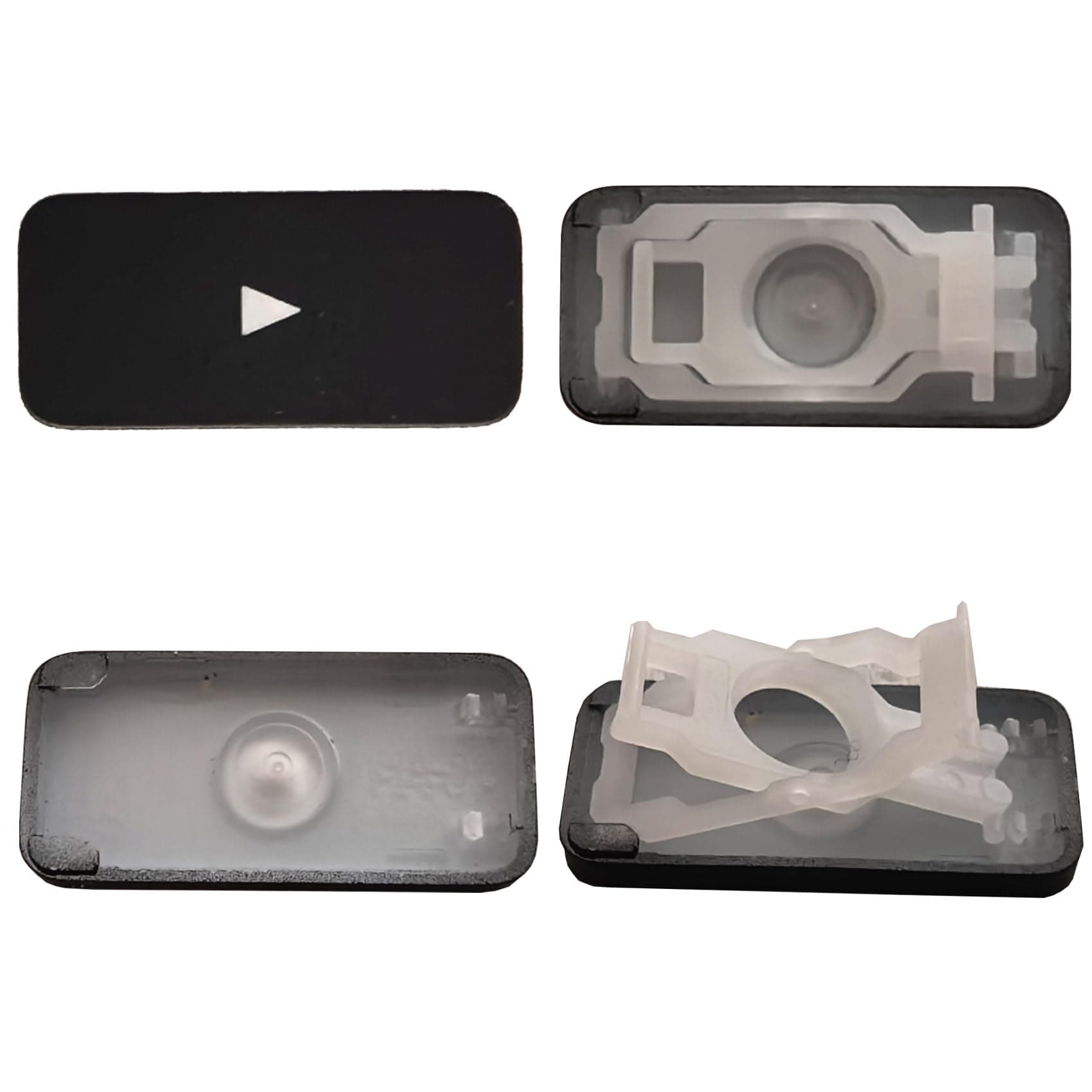 Replacement Right Arrow Keycap Key with Scissor Clip Hinge for MacBook Pro/Air A2141 A2259 A2179 A2338 A2251 A2289 A2337 A2681 A2485 A2442 Series Laptop Keyboard