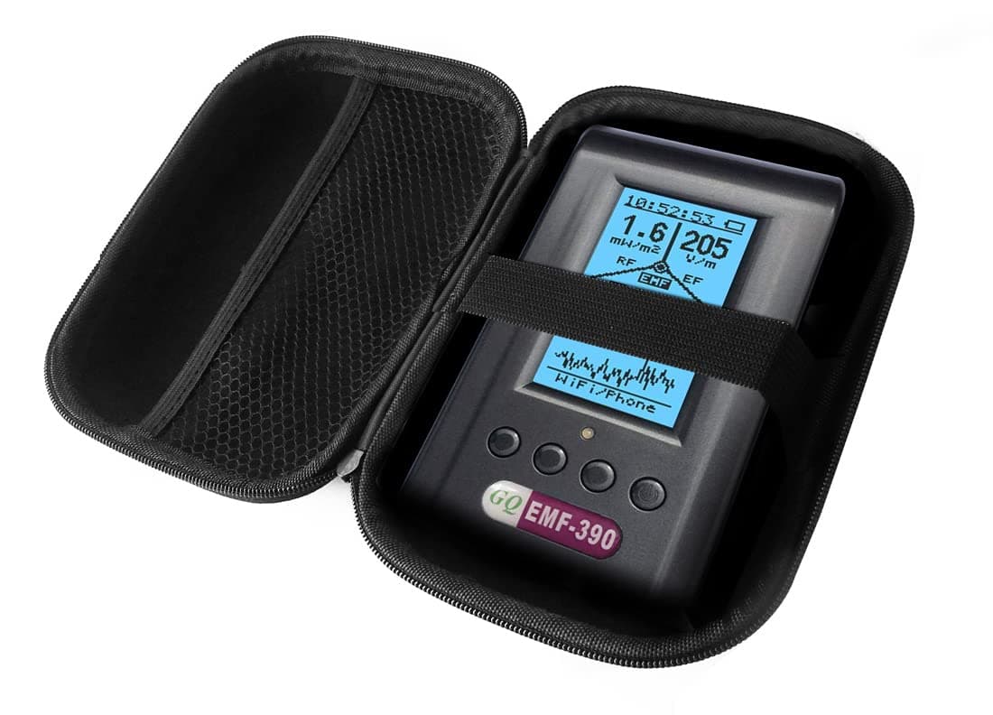 Hard Case Compatible for EMF Mete Advanced GQ EMF-390 Multi-Field Electromagnetic Radiation 3-in-1 EMF ELF RF meter