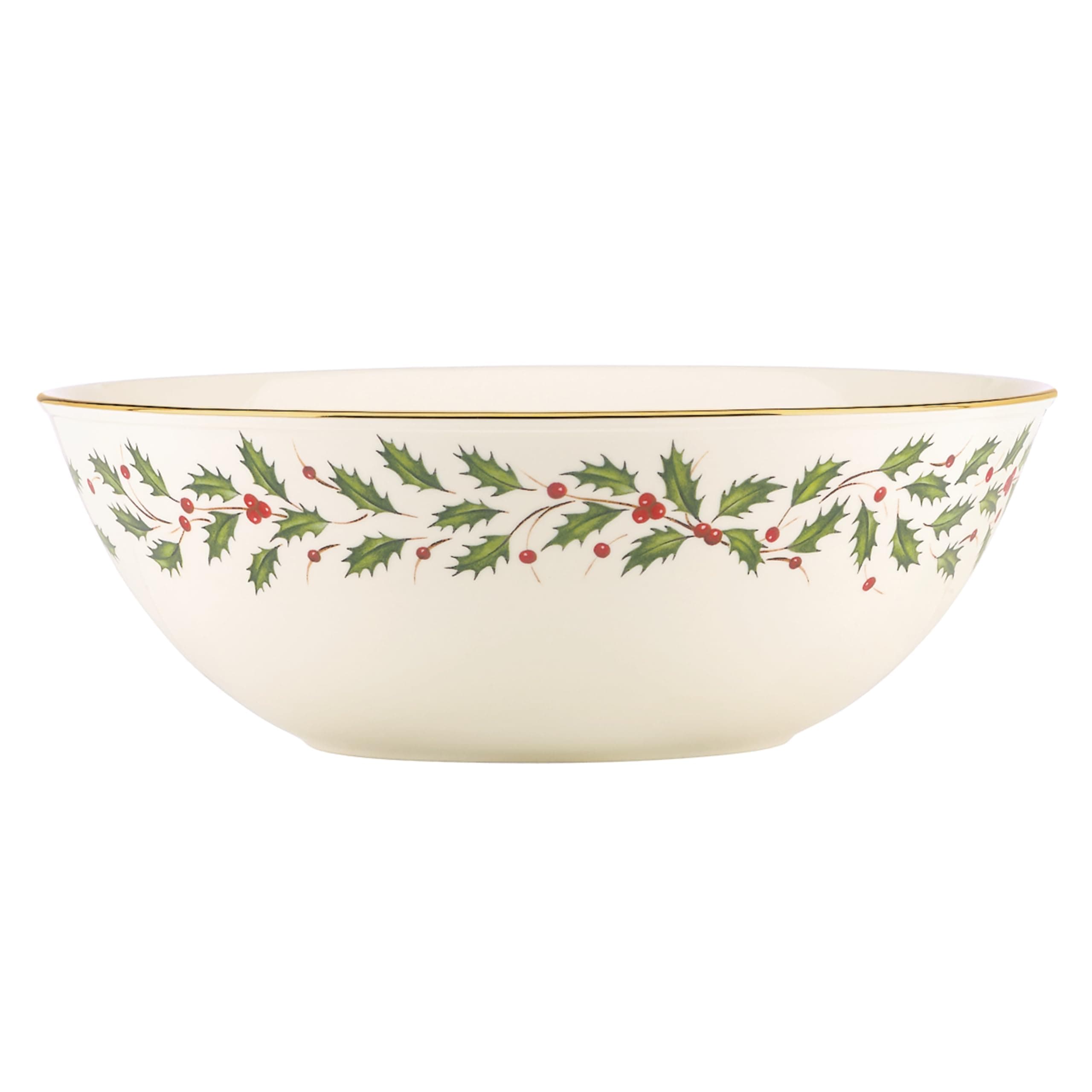 Lenox Holiday Large Bowl,Ivory