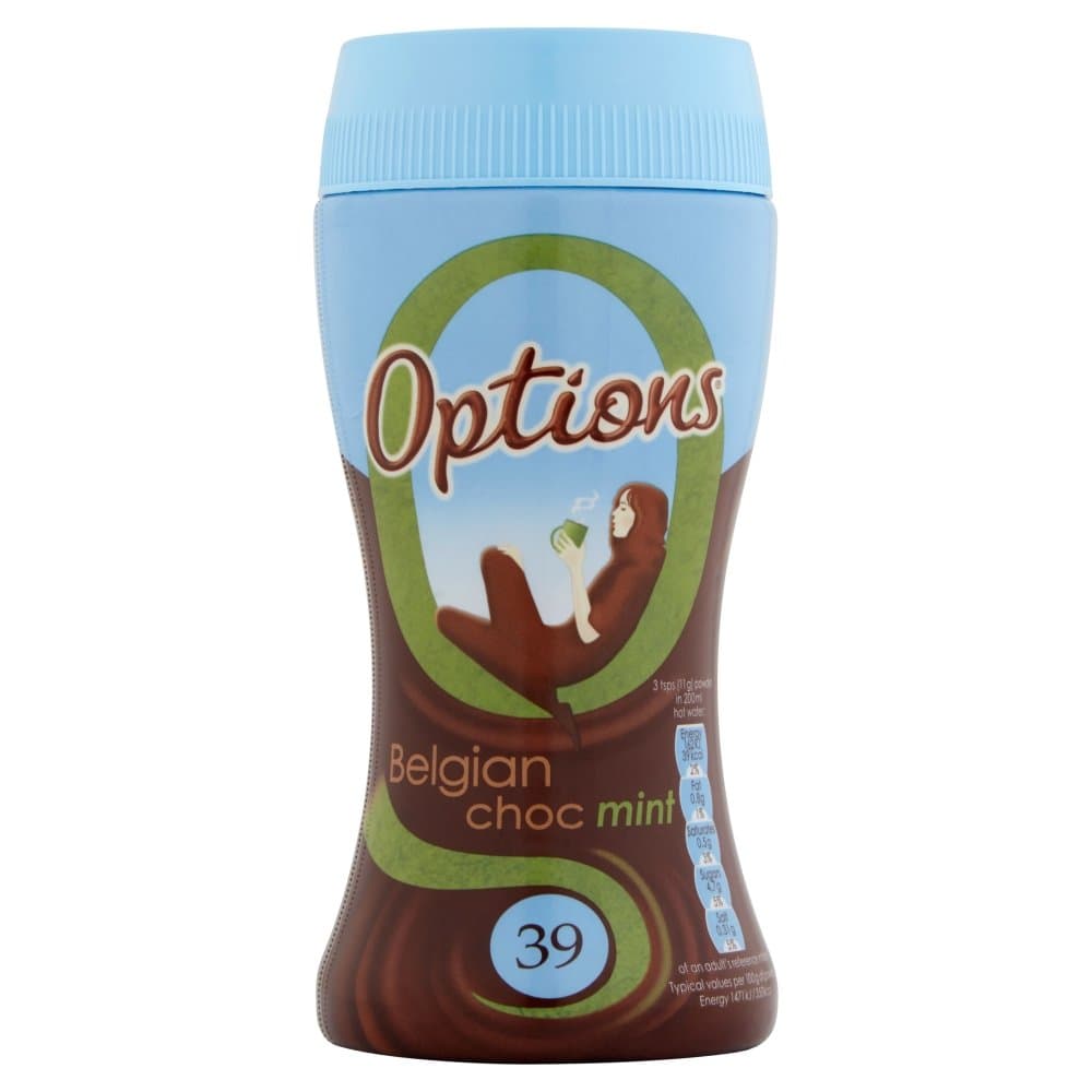 Options Chocolate Mint Madness Drink, 220 g