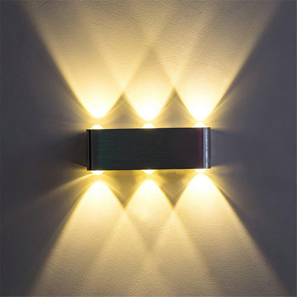 Segolike 6W LED Wall Light, Warm White, Semicircle