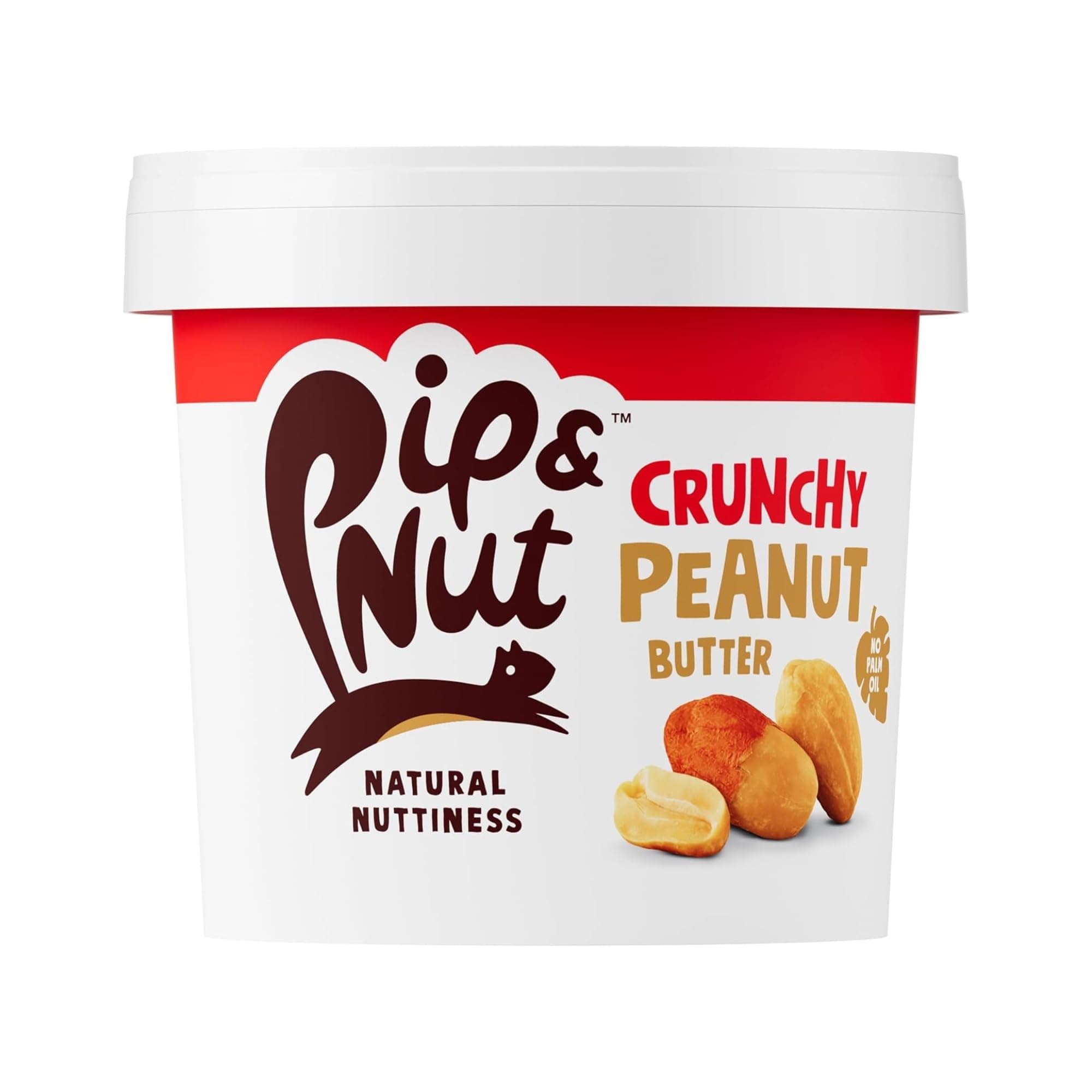 PIP & NUT Crunchy Peanut Butter, 1 KG