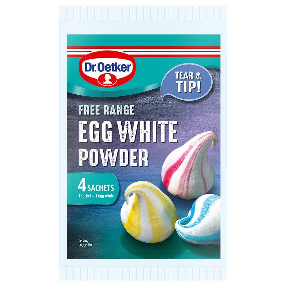 Dr Oetker Egg White Powder Sachet 4x5g