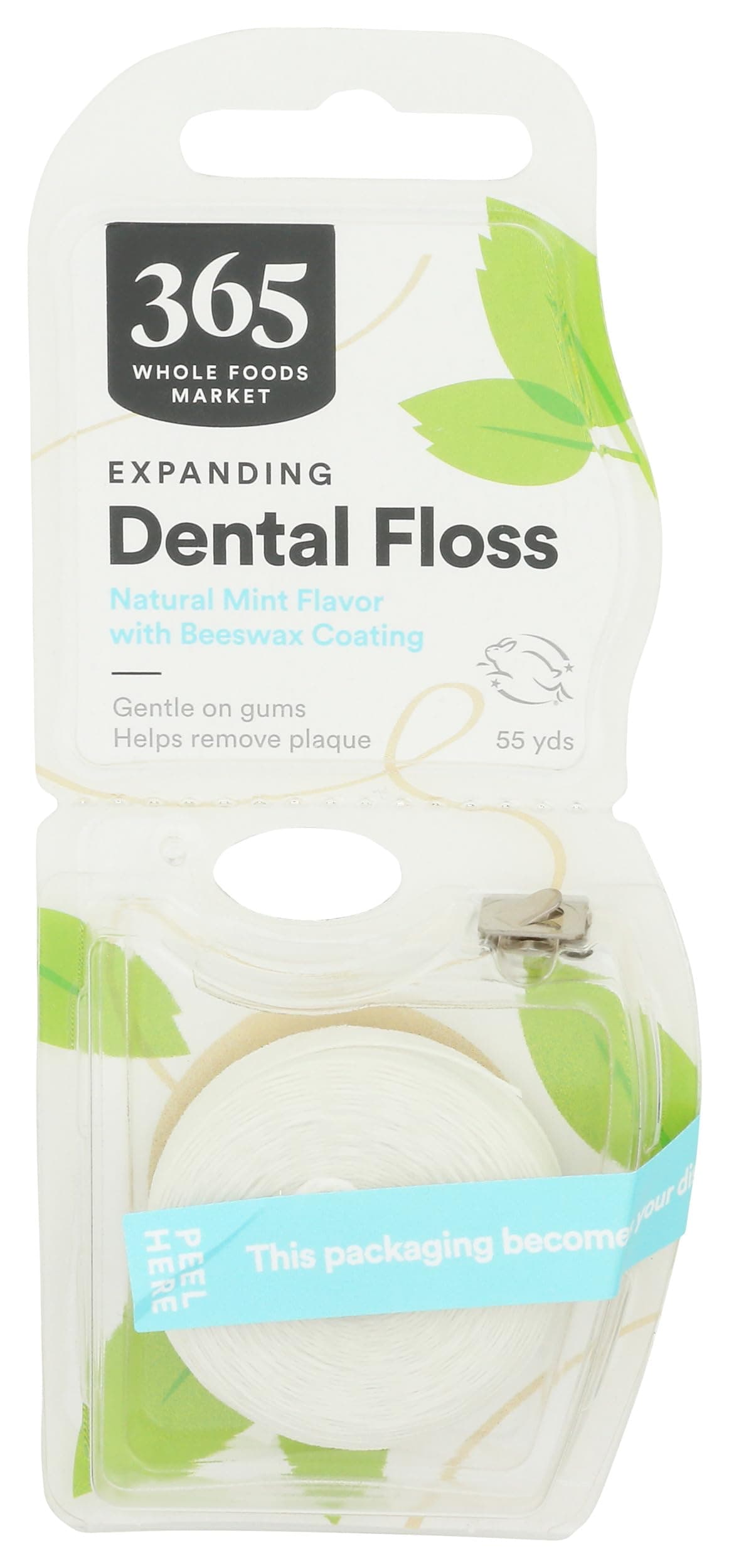 Dental Floss Waxed Mint, 1 Each