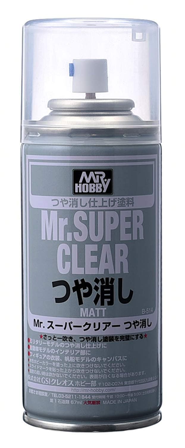 Mr. Super Clear Flat Spray
