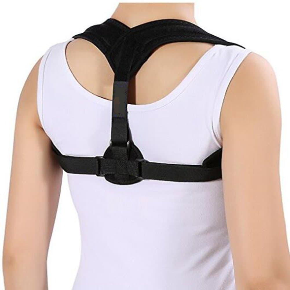 Mossun back brace posture corrector - Physical Therapy Posture Brace for Men or Women - Back, Shoulder, and Neck Pain Relief - Posture Trainer