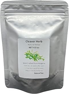 Cleavers herb - Galium aparine Dried Leaf C/S from 100% Nature (8 oz)