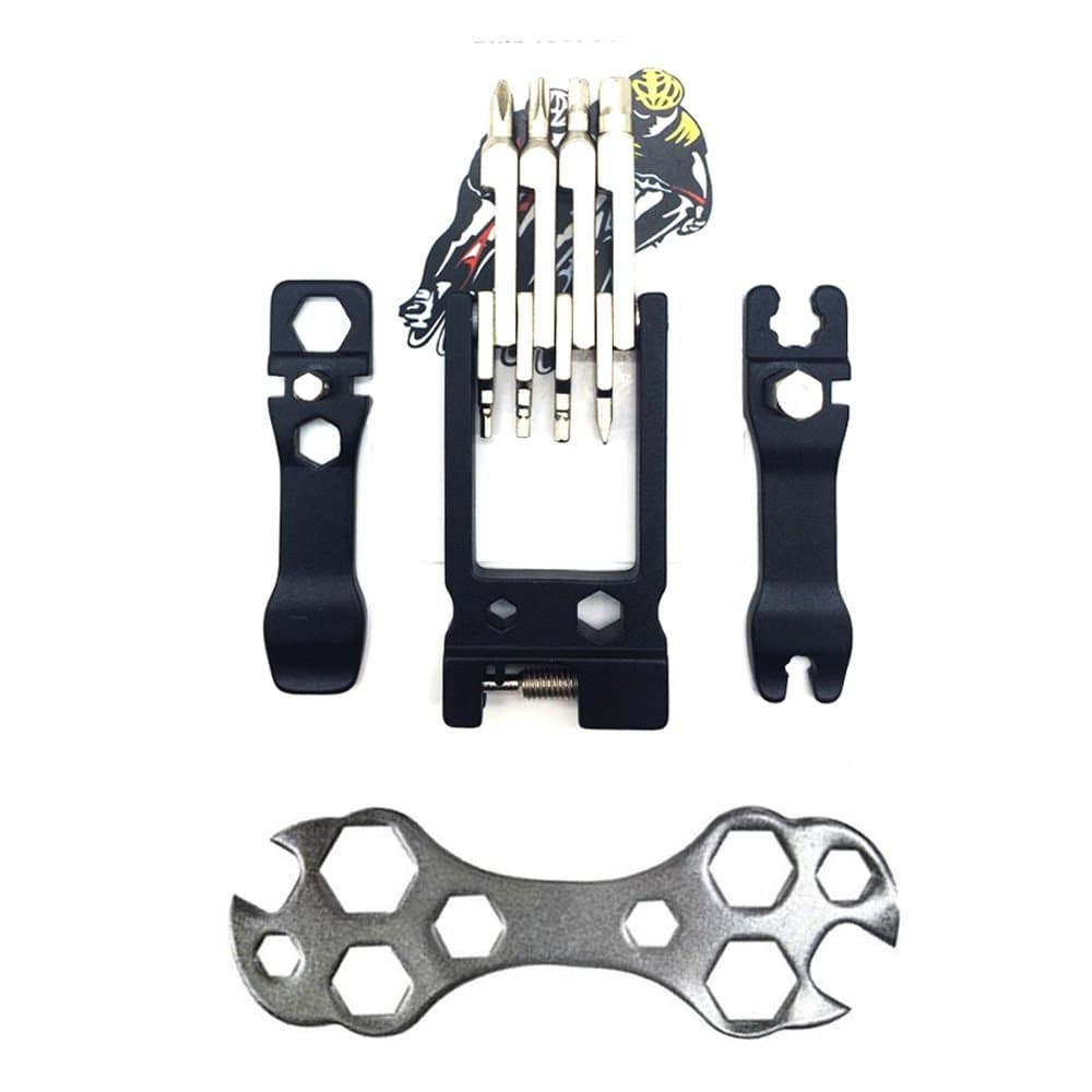 Bike Tools 34 Function Kit Lightweight Metal Bike Multi Tool