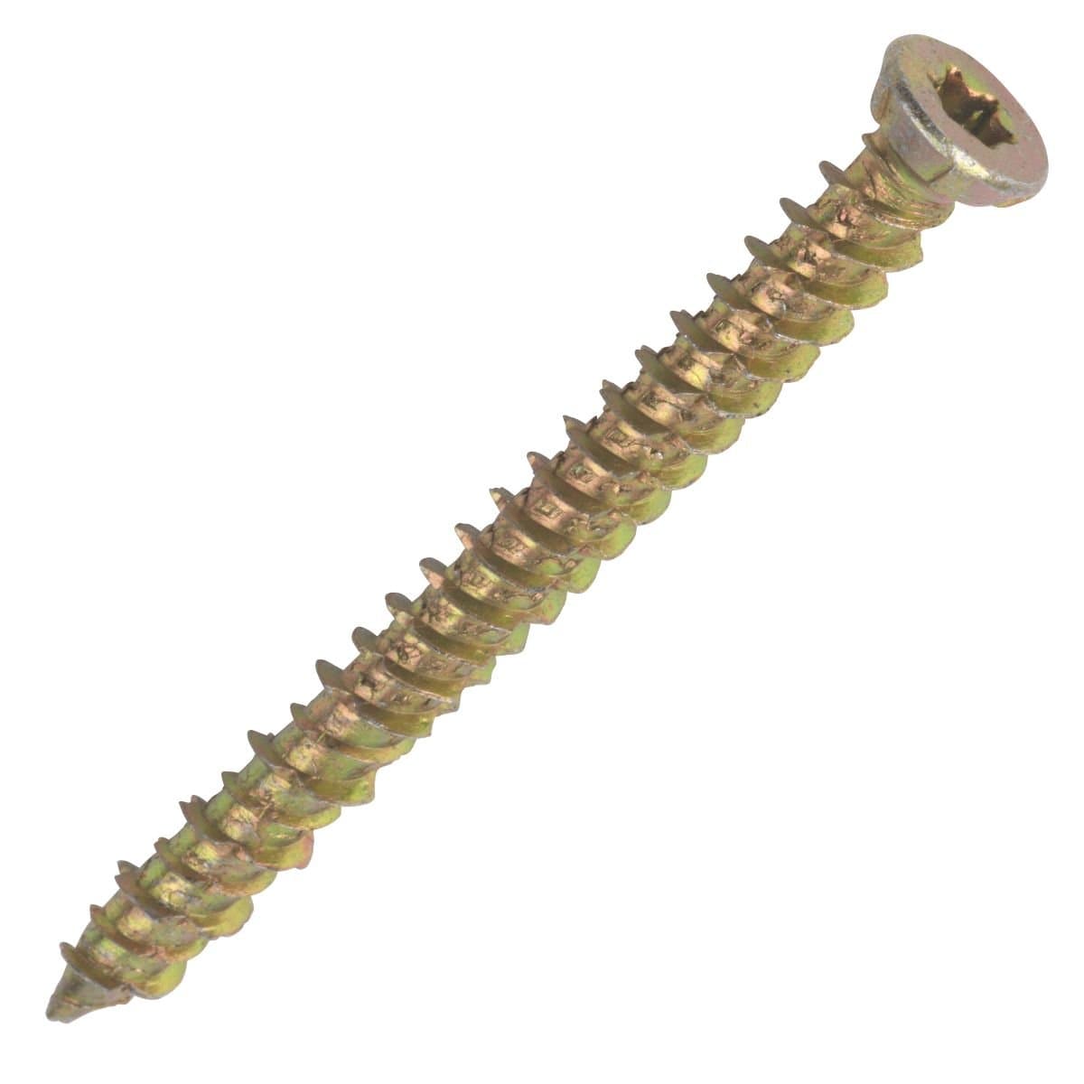 Easydrive Countersunk Concrete Screws 7.5 x 60mm 100 Pack