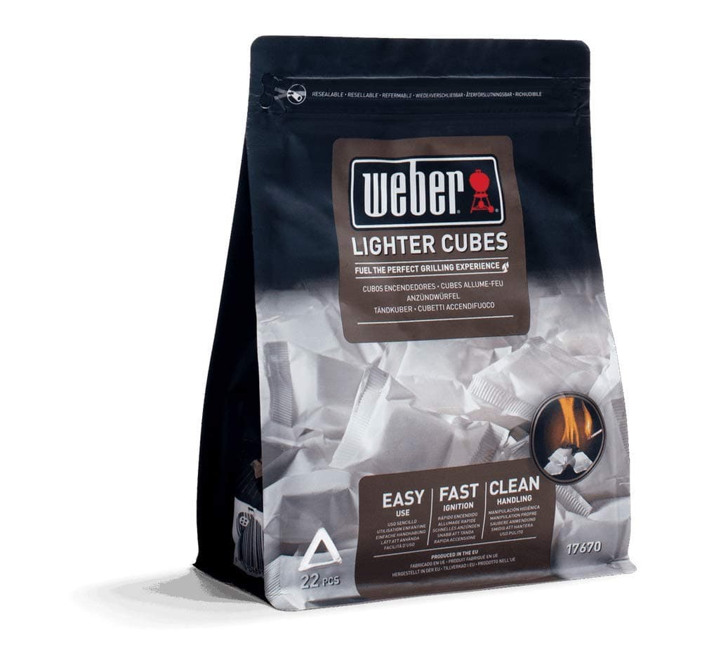 Weber 17670 Lighter Cube, 4 x 18 x 20 cm
