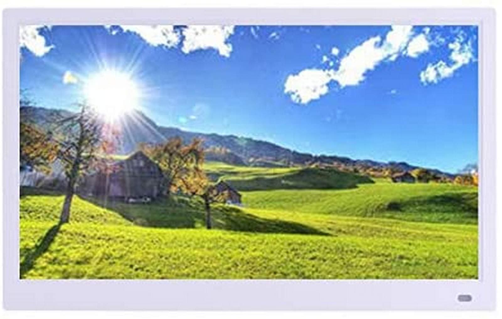 Digital Photo Frames 15.6 inch Digital Picture Frame IPS HD Screen 1920 x 1080 Electronic Album HD Advertising Machine Android System Split screen Carousel Horizontal and Vertical Screen Switchin