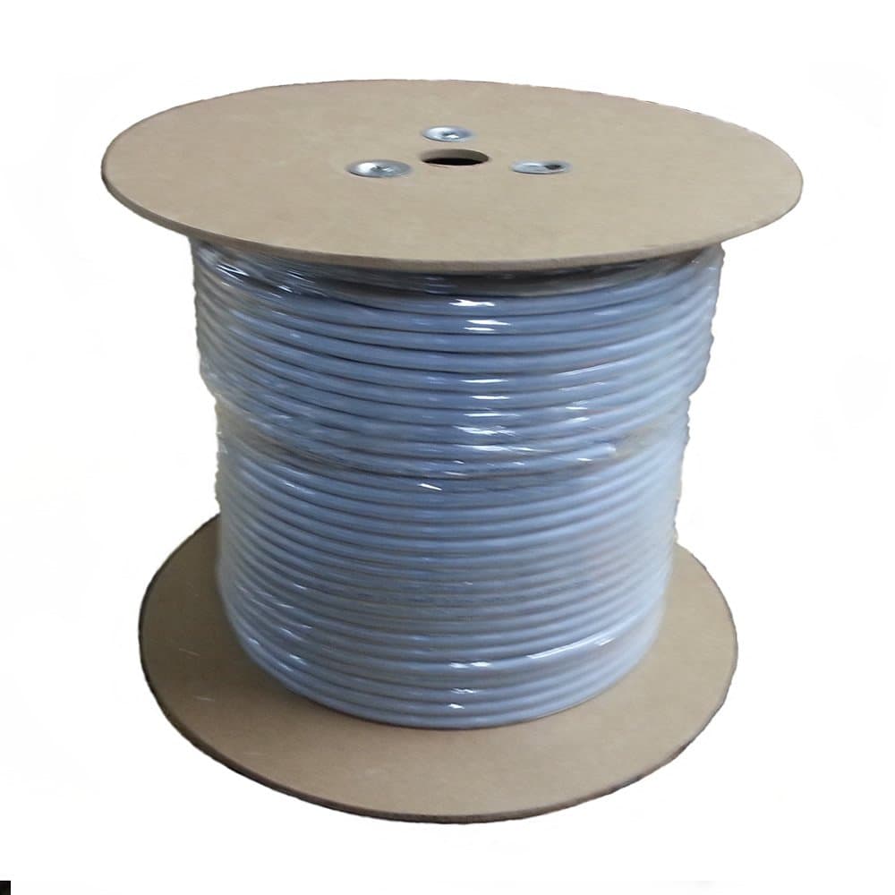 Sunnytech 500ft CAT7 S-STP Bulk Cable, AWG 23/1, Solid, 10GBase-T Data, ETL Cat7 Certified (w/20 Pack cat7 Plug and Boot Cap Free)