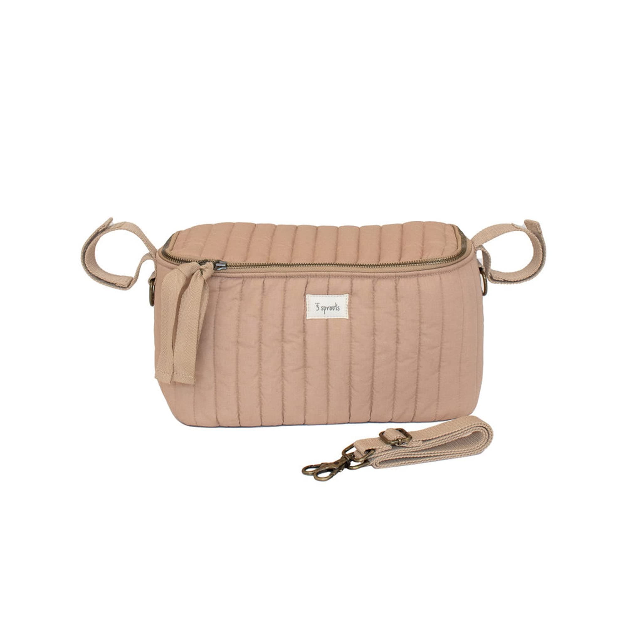 Universal Quilted Stroller Organizer (Adjustable Shoulder Strap)