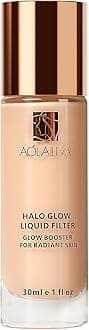 AOLAILIYA Natural Glow Liquid Filter, Face Complexion Booster For an All Day Radiant Glow Soft-Focus Look, Liquid Highlighter Primer, Glow Lotion, Vegan & Cruelty-Free (Fair)