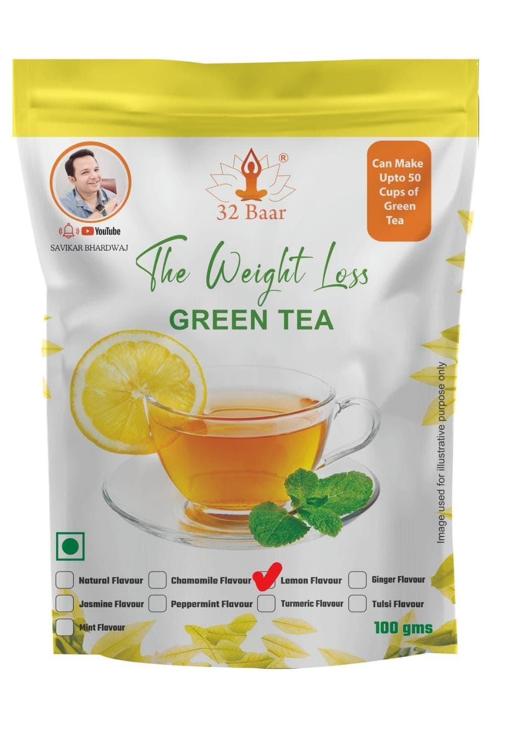 32 Baar Lemon flavour