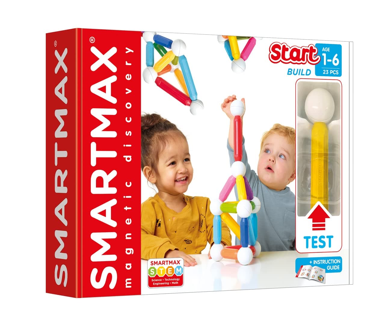 SMARTMAX - Start, Magnetic Discovery Construction, Ages 1-6 Years