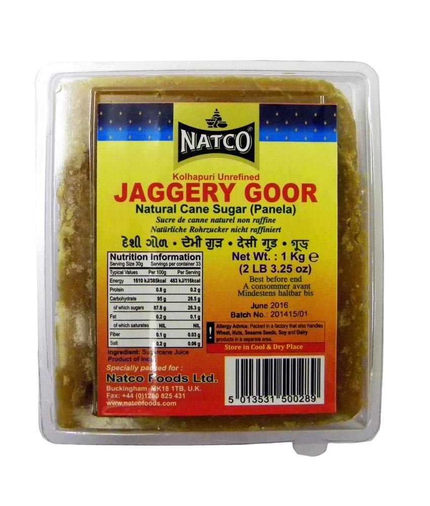 Natco Jaggery(Cane Sugar) 1KG