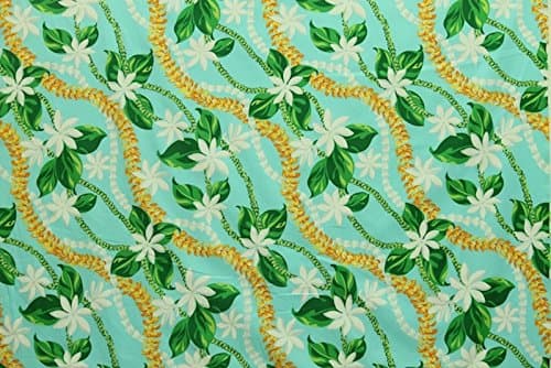 Tahitian Tiare Lei Light Blue