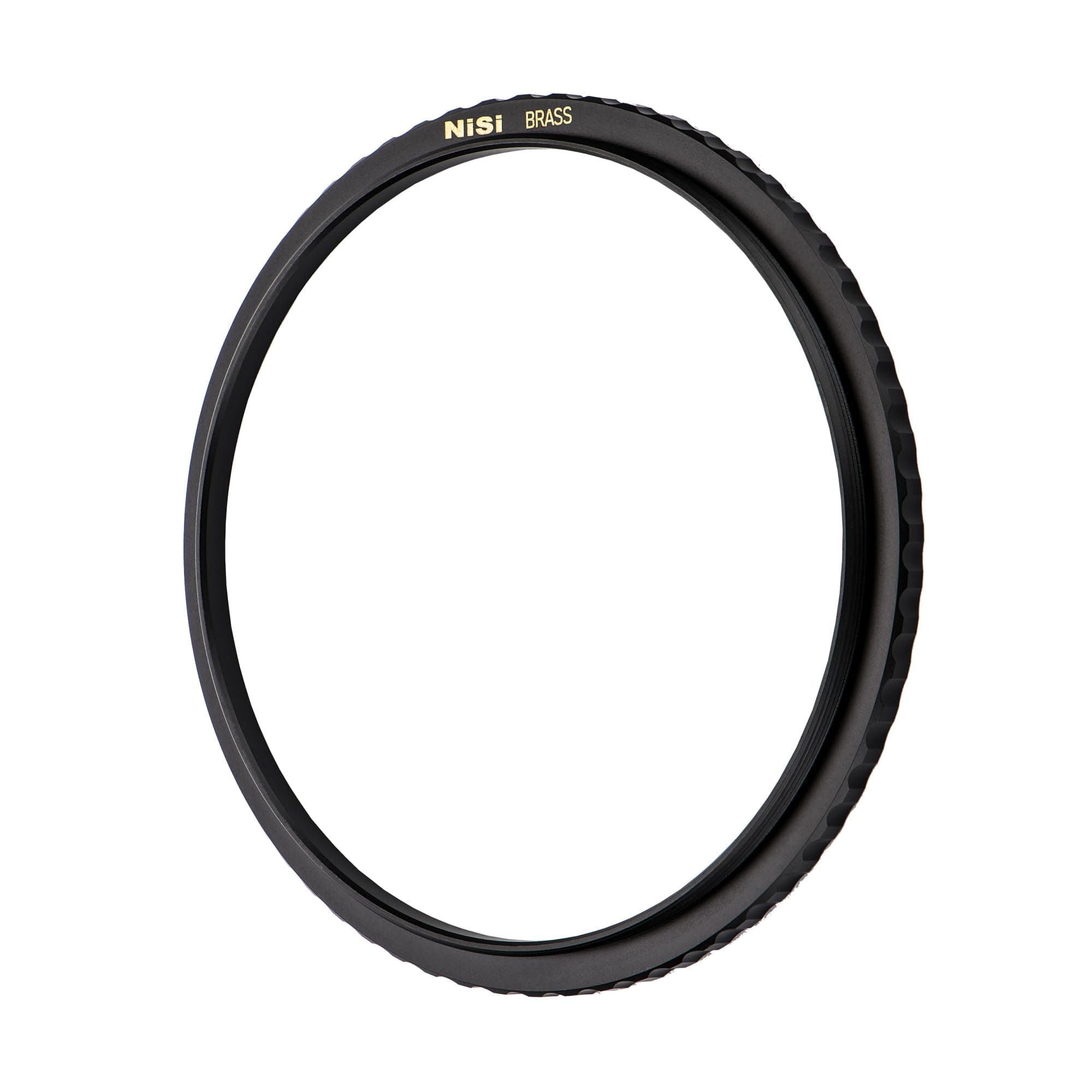 NiSi 77-82mm Brass Step-Up | Durable Brass Adapter Ring with Knurled Frame | Camera Lens Accessories