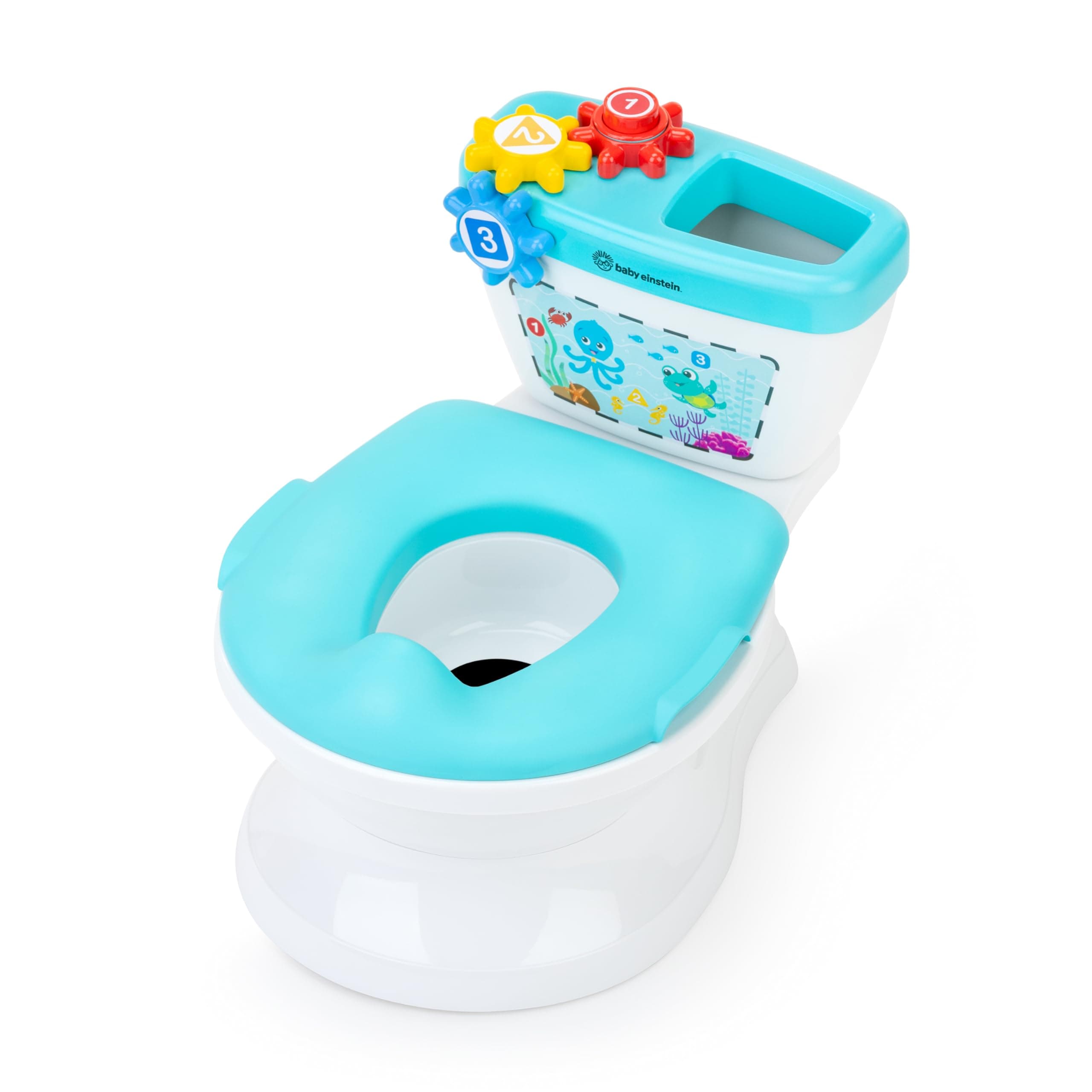 Geared for Success 2-in-1 Potty Training System, Ages 18 Months and Up, with Music and Spinning Gears