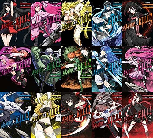 Akame ga KILL! Manga Set 1-15
