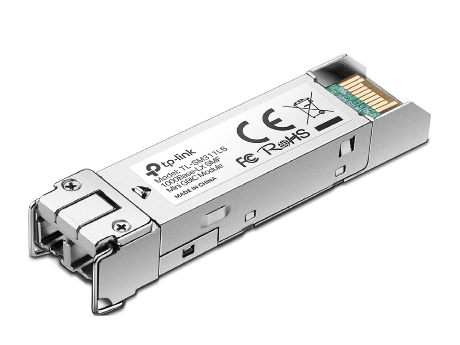 TP-Link Omada Gigabit SFP Module | 1000Base-LX Single-Mode Fiber Mini GBIC Module | Plug and Play | LC/UPC Interface | Up to 10km Distance (SM311LS)