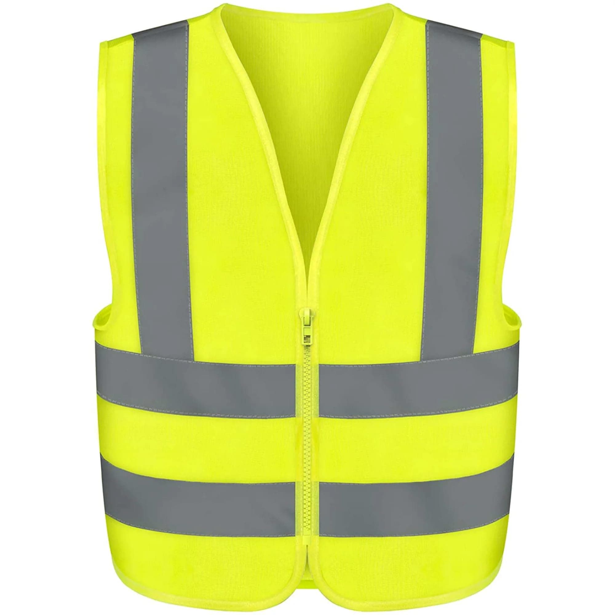 High Visibility Safety Vest with Reflective Strips