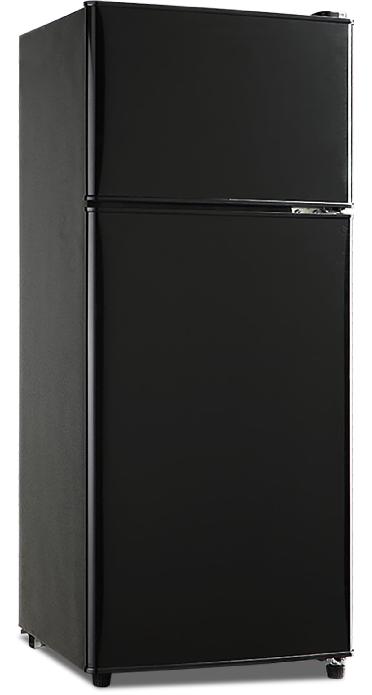 Anukis Compact Refrigerator 3.8 Cu Ft 2 Door Mini Fridge with Freezer for Apartment, Dorm, Office, Family, Basement, Garage - Black