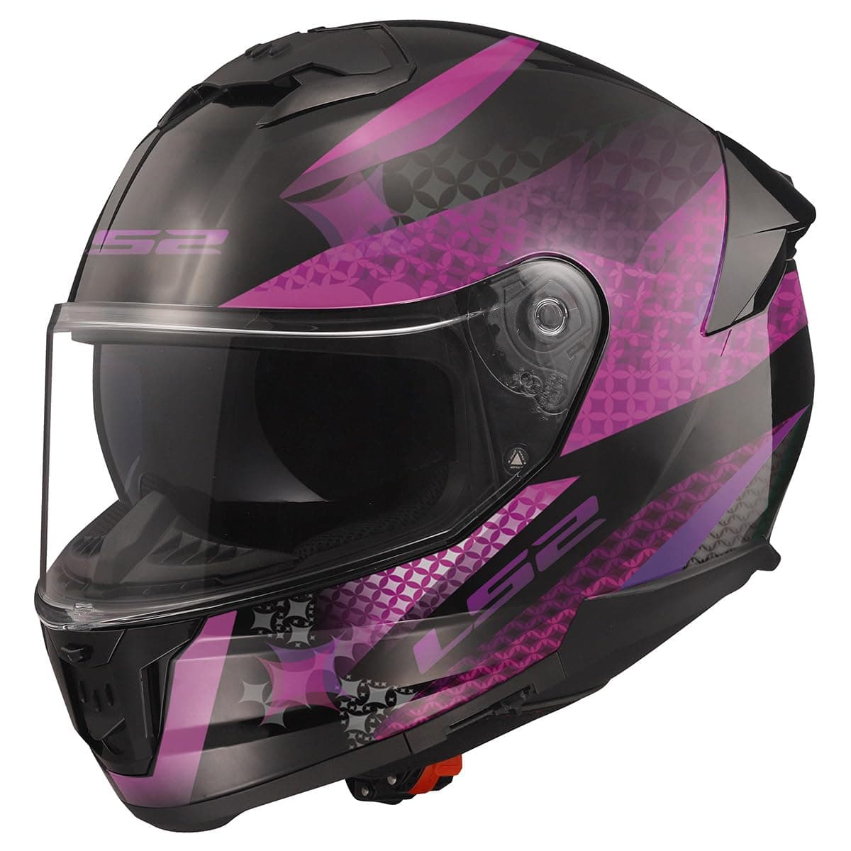 Helmets Stream II Full Face Motorcycle Helmet W/ SunShield