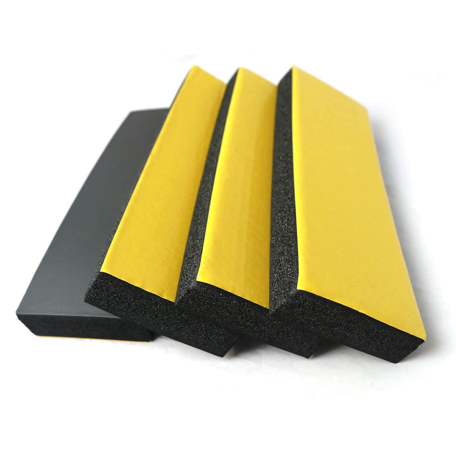 4 PCS Garage Wall Protector Car Door Protector Garage Wall Guard for Car Doors Self Adhesive NBR Foam Garage Car Door Protector Anti-Collision for Warehouse Parking Assist