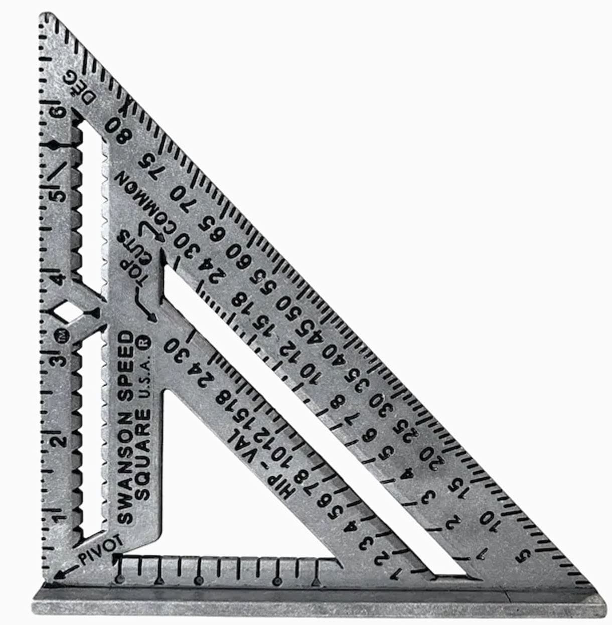 Swanson Tool Co., Inc Co 7 Speed Square Pro with Pro Blue Book, Model S0100-A, Aluminum