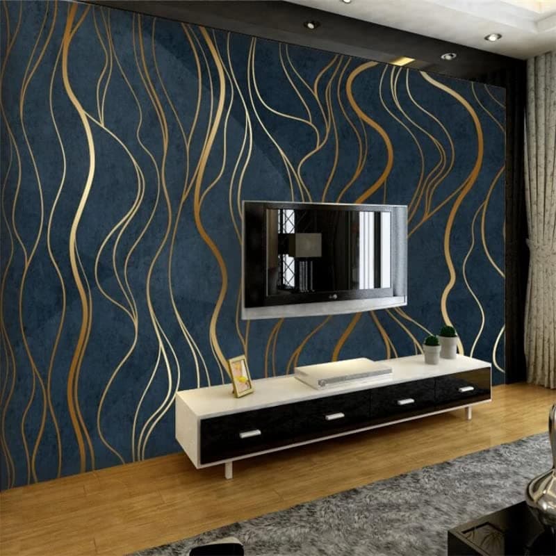 Custom Size Wall Murals,Modern Abstract Geometric，Removable Peel and Stick Self-Adhesive Wall Murals Large Photo Wallpaper