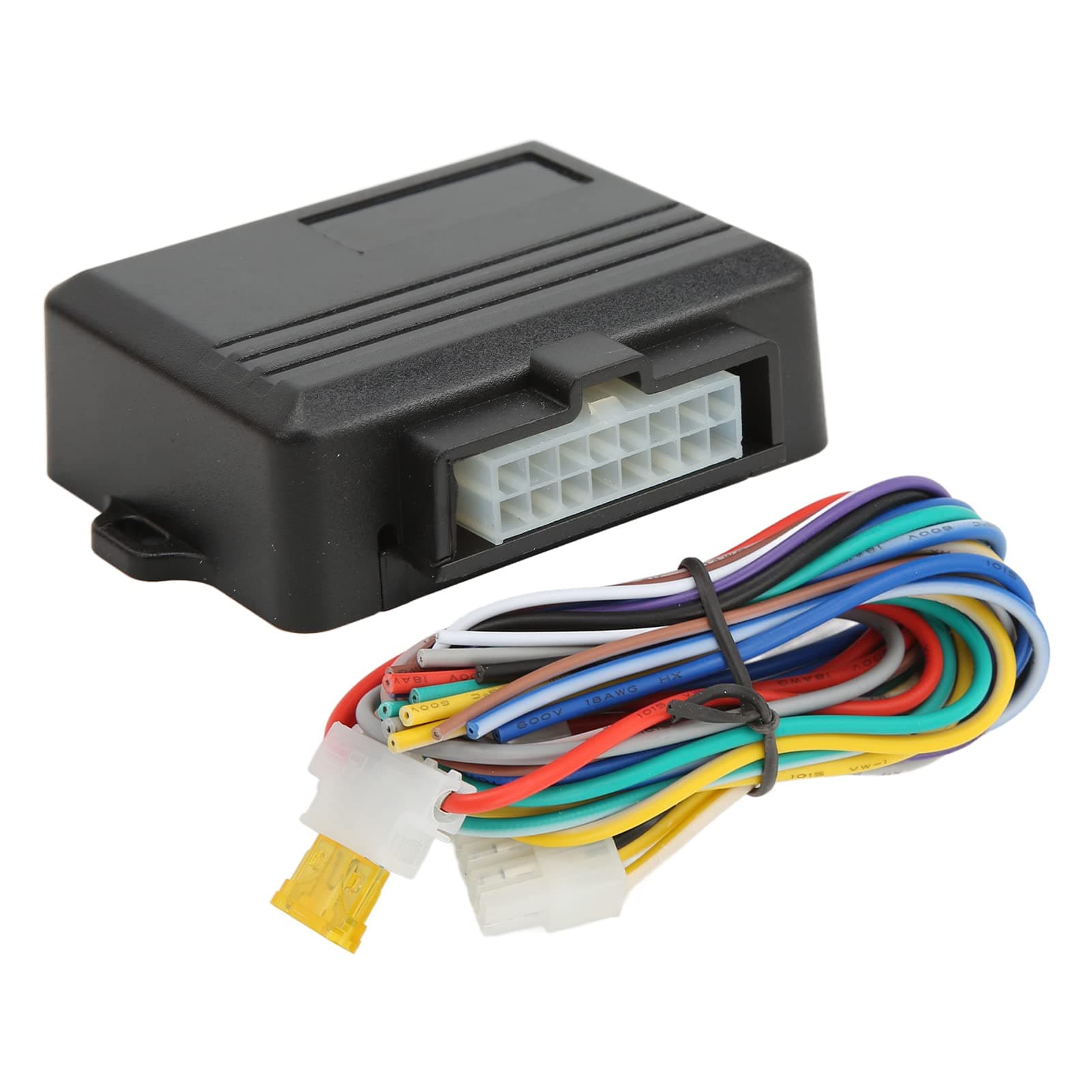 Aramox Power Window Closer Module, 12V Universal Auto Power Window Closer Roll Up Module ABS Black for 4 Door Cars