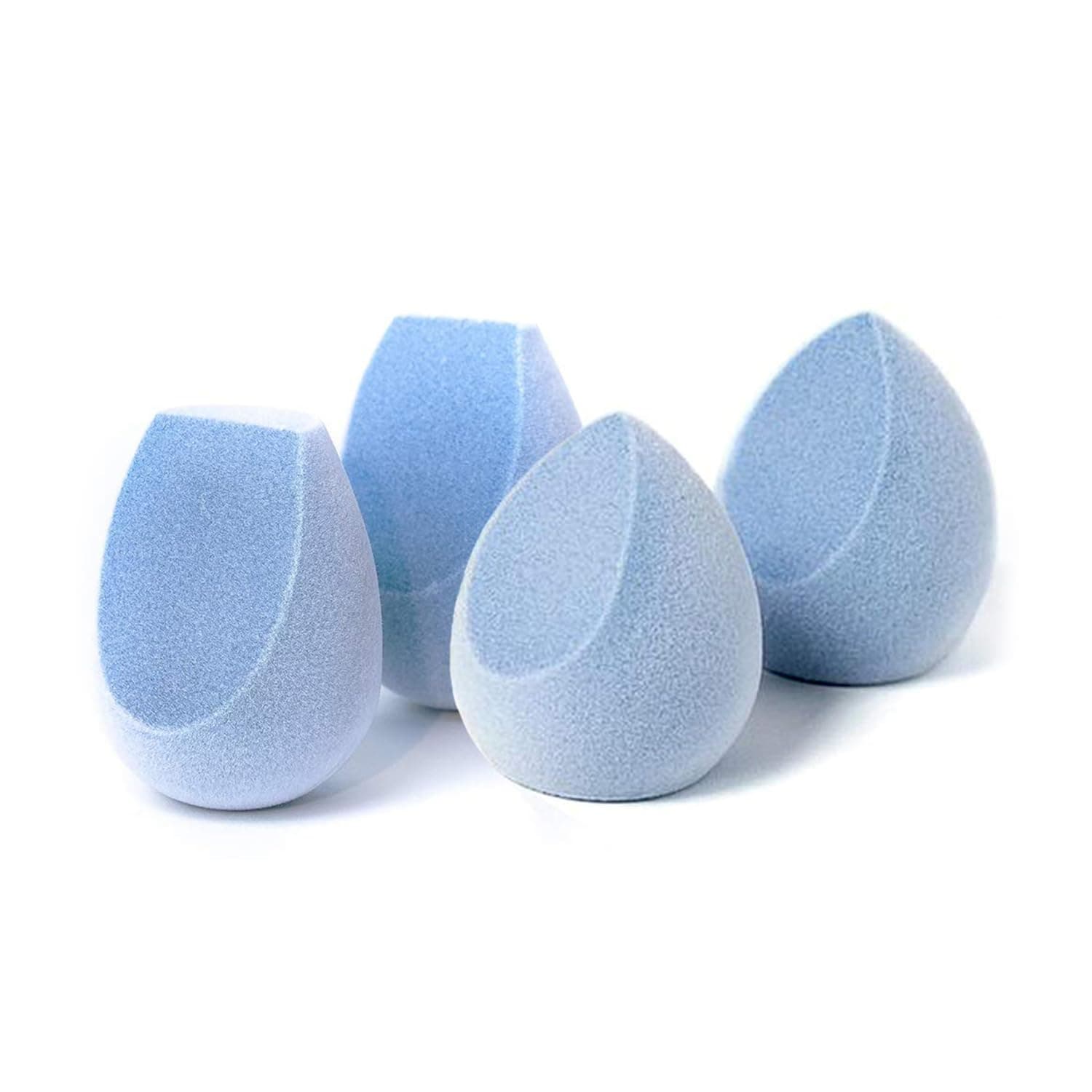 JUNO & Co. Microfiber Sponge, Latex-Free, Dual Layer Technology, Flawless Makeup Blender for Foundations, Powders and Creams (Microfiber 4Ever Sponge Bundle)