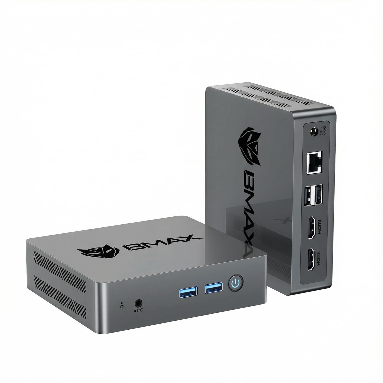 Bmax B3 Mini PC 256GB SSD 8GB LPDDR4, Intel 11th Gen N5095 Processor (up to 2.9GHz) 4C/4T