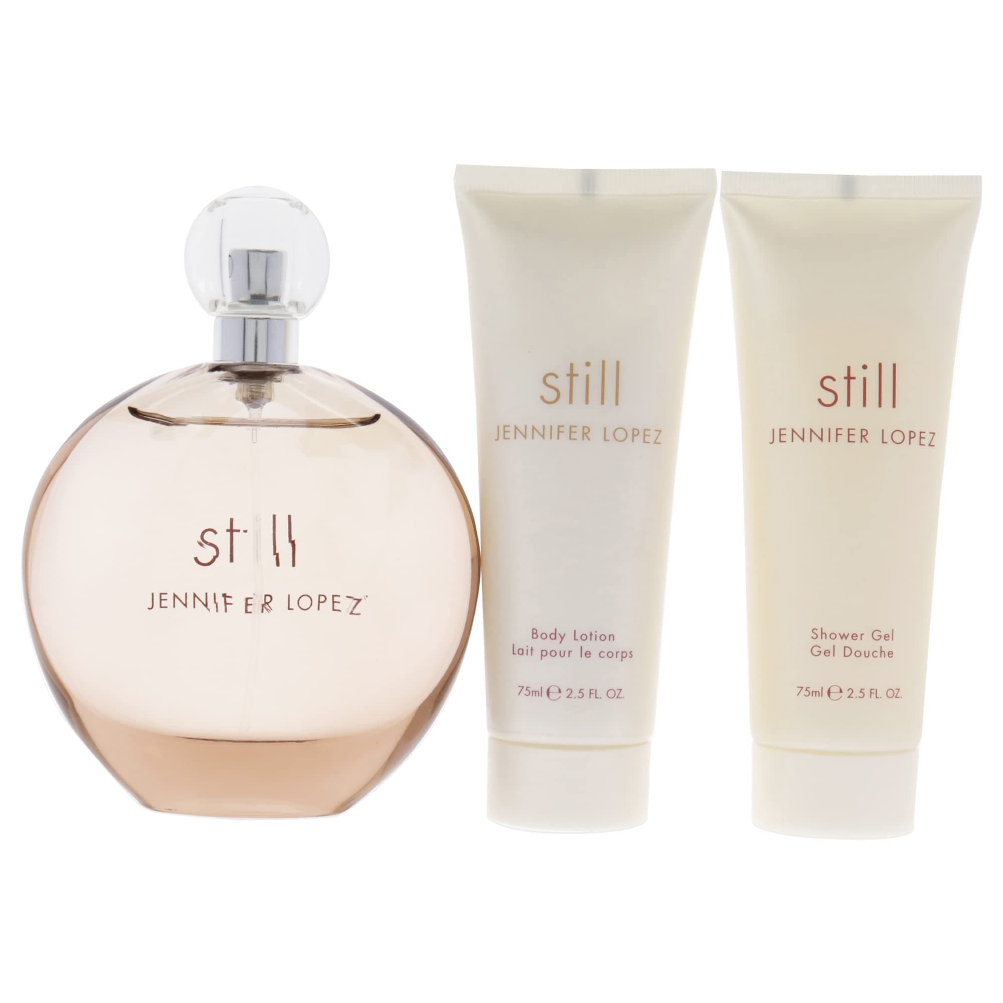 JENNIFER LOPEZ Still 3 Pc Gift Set for Women, Perfume 100 ml + Shower Gel 75 ml + Body Lotion 75 ml