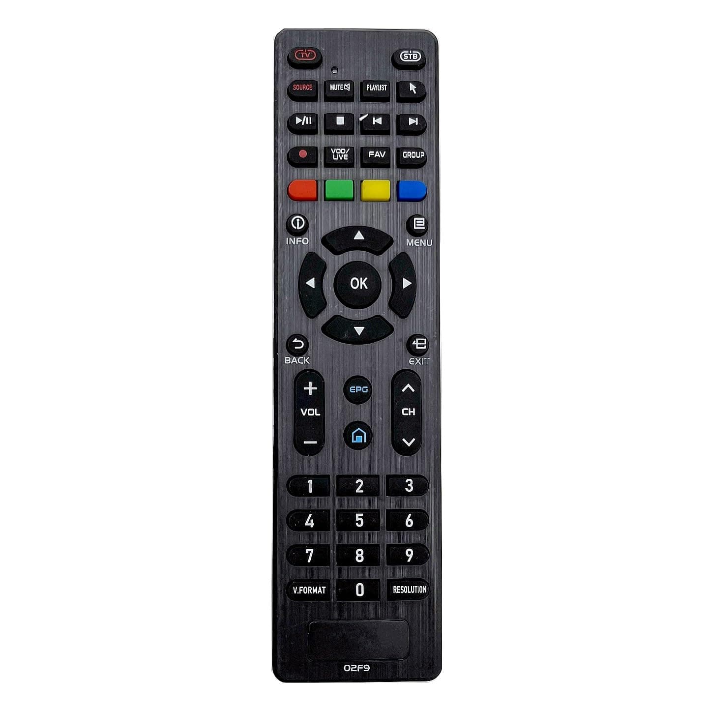 JZK Remote Control replacement for Formuler Z10 SE TV box, compatible with Z10 Pro Max, T1, T1 Plus, T1 +, T2, Z plus, ZX, Z7 plus, Z8 Pro TV Box