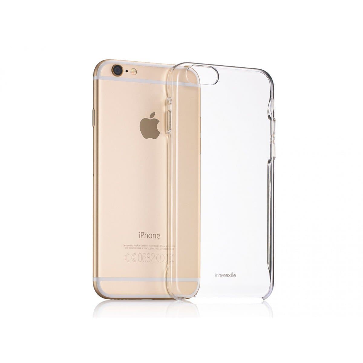 Innerexile Cell Phone Case for iPhone 6 Plus - Retail Packaging - Transparent