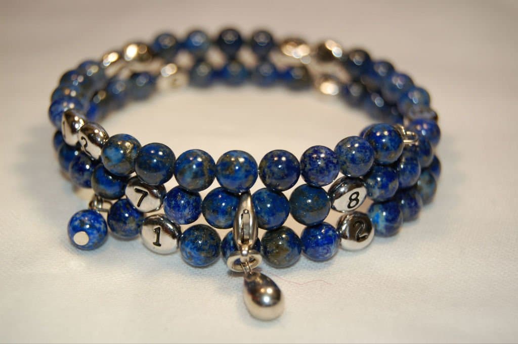 Semi-precious- Nursing bracelet-Lapis Lazuli
