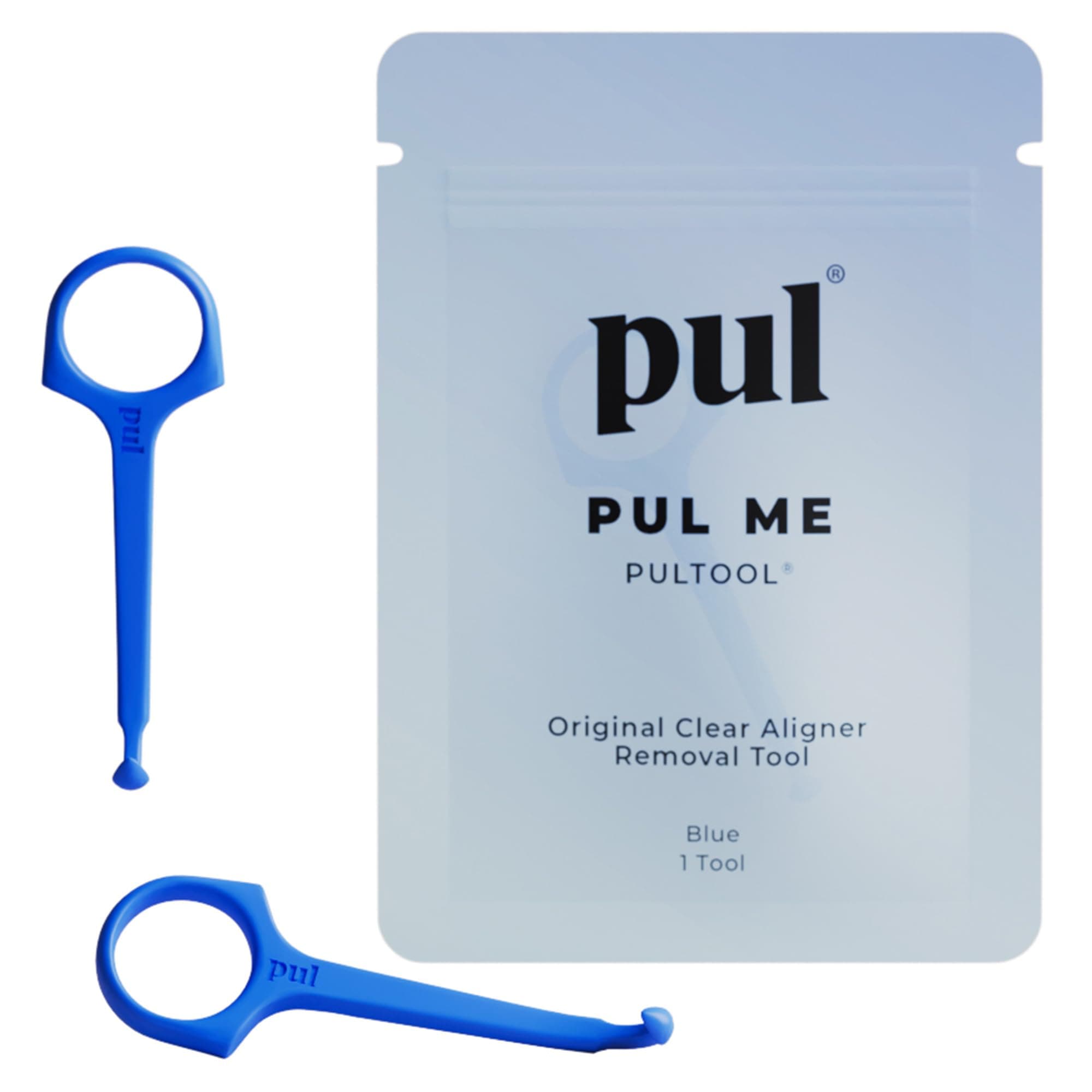 Clear Aligner Removal Tool for Invisalign by PULTOOL - Smile Direct Club Removal Tool - Invisible Aligner Remover - Aligner Remover - Retainer Remover - Invisalign Tool - 2 Pack
