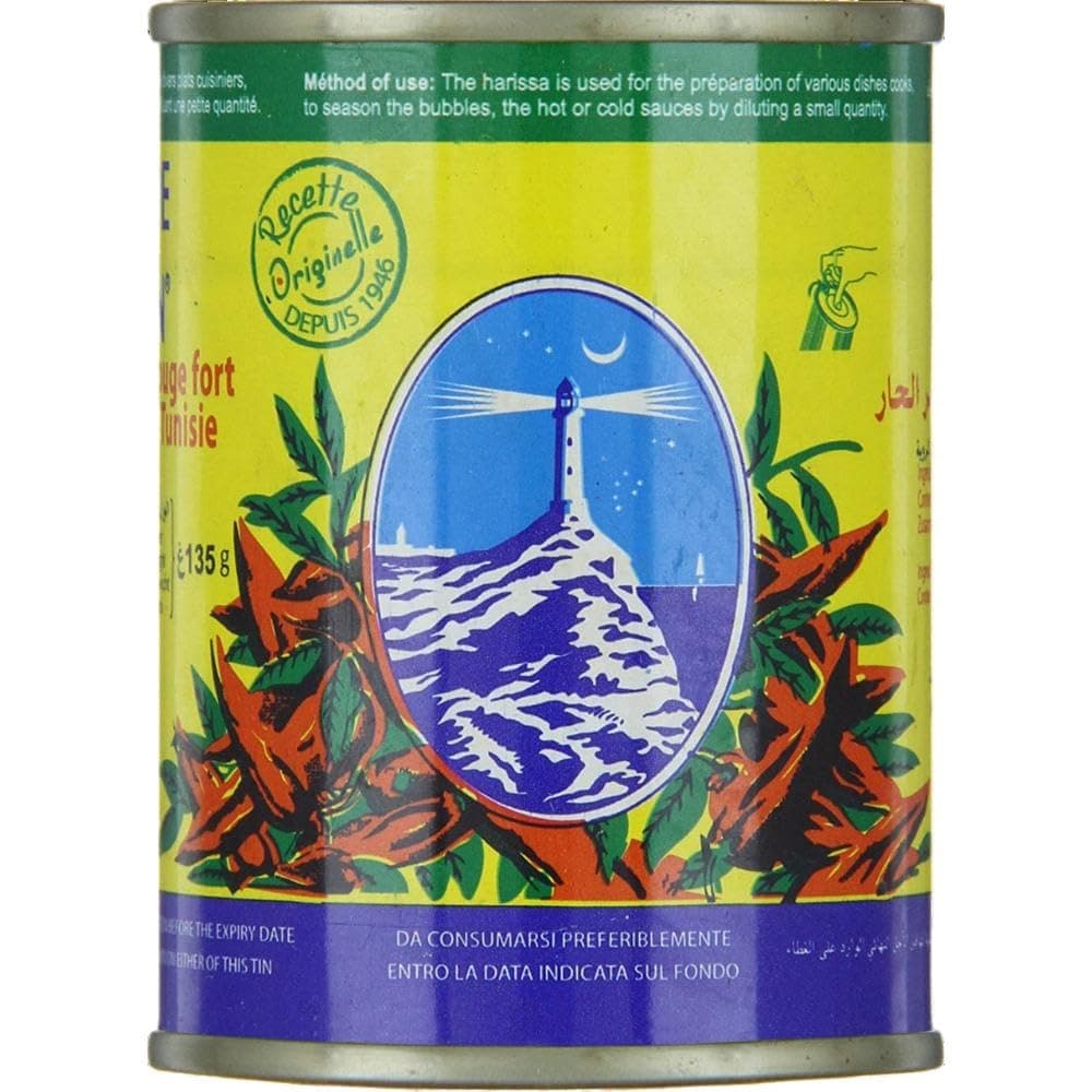 CapBon Hot & Fresh Chilli Harissa Pepper Paste Tin 135gm