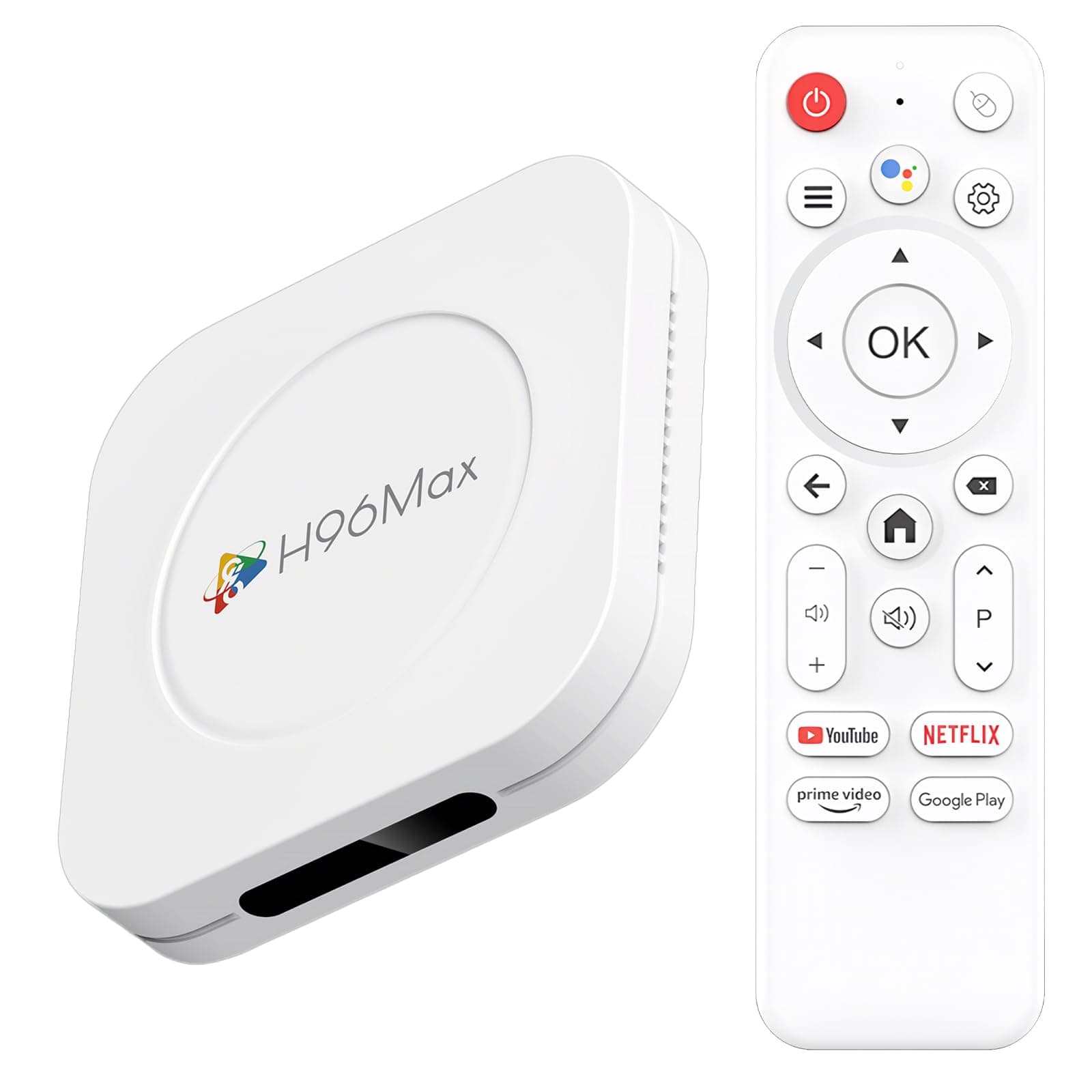 Android 14.0 TV Box 2025, M1 Plus 4K UHD Streaming Device for TV with HDR10, 4GB RAM/32GB ROM, Smart TV Box with 2.4G/5G Dual-Band WiFi 6, BT 5.4, Voice Control, RK3528 Quad Core A53