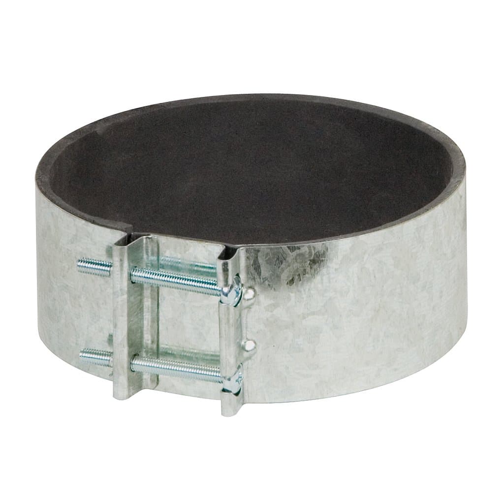 DuraBreeze Neoprene Duct Clamp, 6" 2 Pack